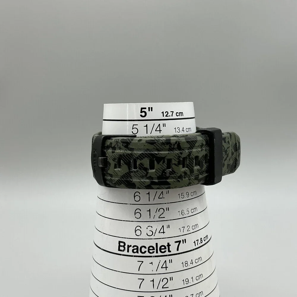 Timex UFC TW4B27500 Mens Watch 45mm Digital Shock Gray Camo Green Resin 100M
